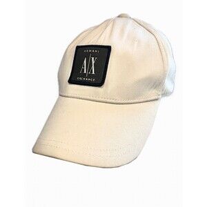 A | X Armani Exchange White  Cap, Hat